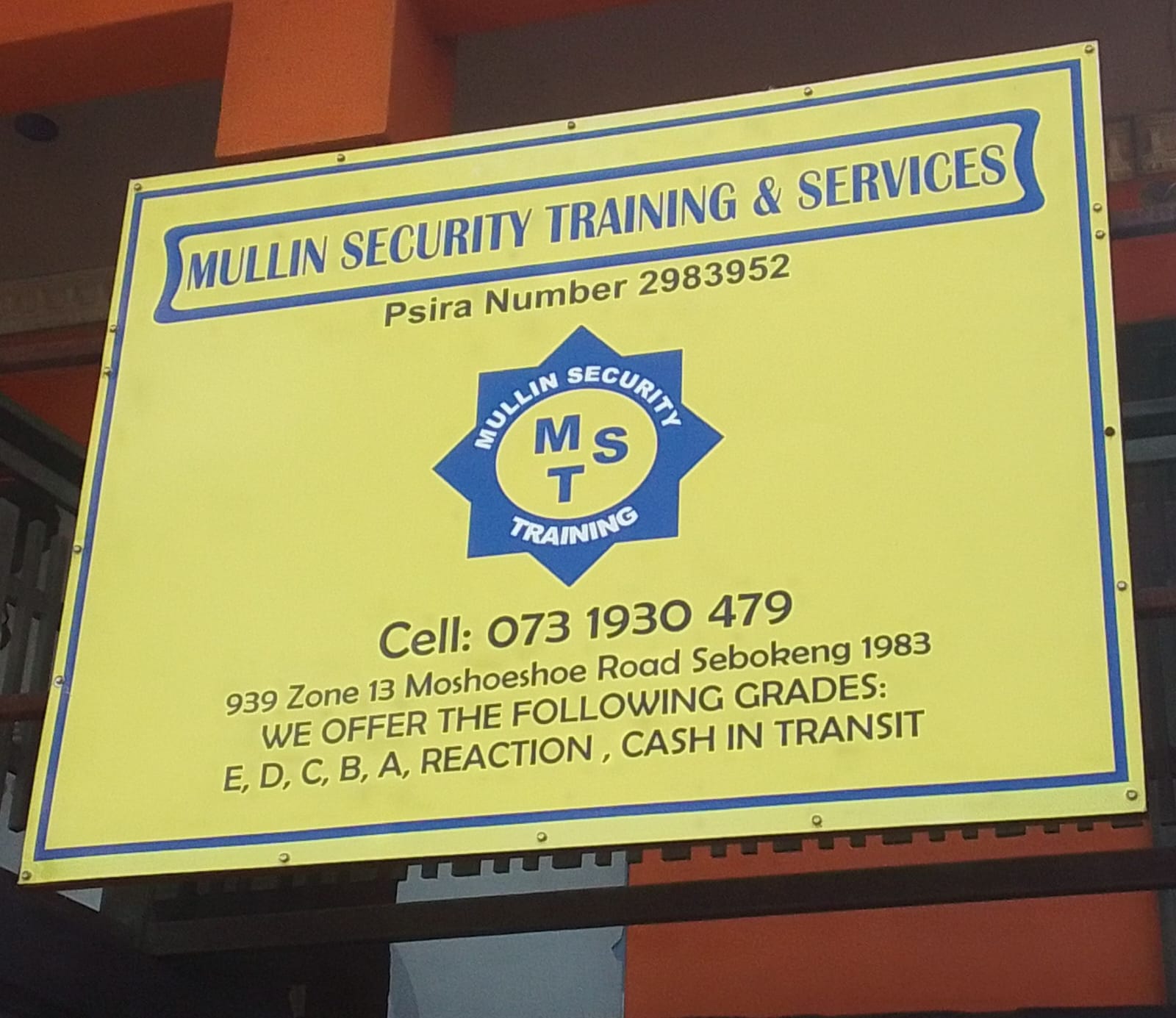Mullin Security Training
